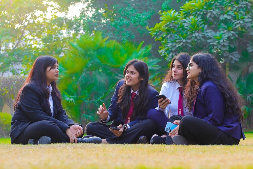 students, friends